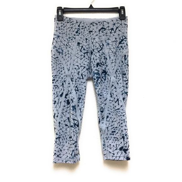 Lululemon Pedal Pace Crop Star Crushed Silver Navy - Picture 2 of 8